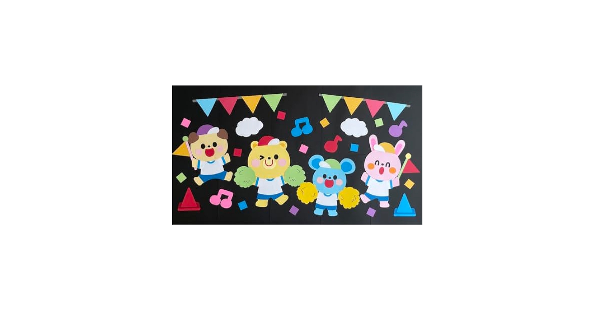Amazon.co.jp: 壁面飾り ＊元気いっぱい運動会＊ : ホーム＆キッチン